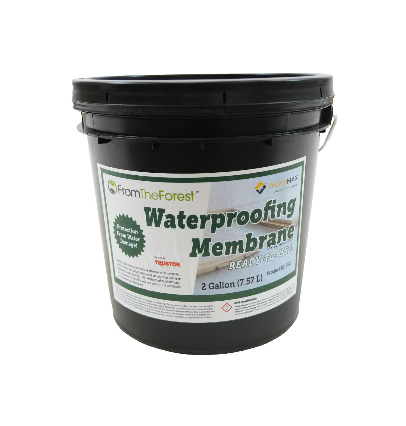 Shower Waterproofing Membrane - SHOWERSEEL Liquid Rubber -- 2 GALLON PAIL  